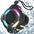 Waterproof Bluetooth Speaker IPX7, Portable Shower Speaker with Dynamic Lights and 24H Playtime