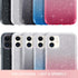 MILPROX Bling Sparkly Glitter Case for iPhone 11, Protective 3 Layer Hybrid Anti-Slick Slim Soft Cover, Blue