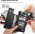 Bocasal Crossbody Wallet Case for iPhone 11 Pro Max, Card Holder, Zipper Card Slot Protector, Shockproof Purse Cover