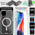REBEL Clear Case for iPhone 14 - Crystal Series Gen-4, Strong MagSafe Compatible, Protective Shockproof Bumpers