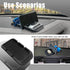 Car Dashboard Cell Phone Holder, Anti-Slip Pad with Double-Groove, Silicone Tray for Phone GPS Keychains Sunglasses Mat
