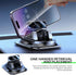 CyperFair 360-degree Dashboard Mobile Phone Holder, Rotation Anti-slip Double-layer Shock-absorbing Pad for Stable