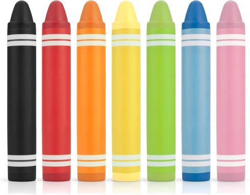 KinderStylus by BoxWave - Crayon Shaped Stylus Pen for iPad, Apple iPad, Thick Kids Stylus - Orange