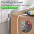 4 Pack USB 3.1 90 Degree Adapter, 2 Left Angle & 2 Right Angle USB A Male to Female Adapter for PC, Laptop, USB Devices