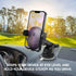 Cellet Dashboard Phone Mount, Reusable Suction Cup Holder with 360 Degree Rotation and Extendable 270 Degree Arm
