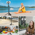 VRIG Select Shoe,360 12-17/Android VRIG Magnetic Selfie Stick Tripod for iPhone with Cold Rotatable Extendable Travel