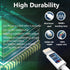 Lightning to HDMI Cable for iPhone Digital AV Adapter 1080P HD Video Sync Connector for TV Projector Monitor 13.2FT