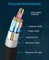 4K 25 (4K 60Hz 18Gbps HDR10, CL3 HDCP2.2, BlueRigger HDMI Cable FT HDMI Cord, in-Wall Rated, High Speed, eARC) - Long