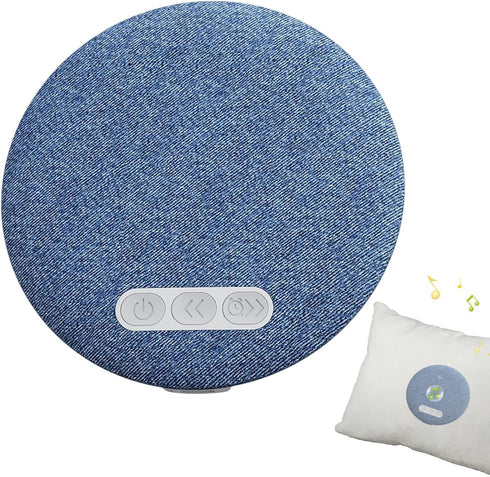 Generic Ultra-Thin Blue Tooth Pillow Speaker for Sleeping, Under Pillow Speaker with White