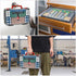 BT-168 269, 9V 18650 CR123A CR2 23A 4LR44 FULLCASE Double-Sided Battery Storage Organizer Case with Tester, Holds Fits