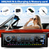 GOHHDL MP3 Display,64GB Single Din Bluetooth Multimedia Car Stereo Radio Player,USB/TF/AUX-in,FM,LCD SD