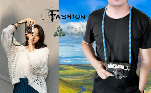 Vintage 100cm Nylon Climbing Rope Camera Neck Shoulder Strap for Micro Single and DSLR Camera