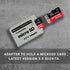 Skywin SD2Vita PS Vita Memory Card Adapter, Compatible with PS Vita 1000/2000, 3.6 or HENkaku System (2 Pack)