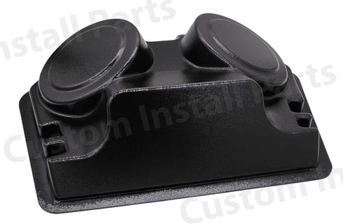 Speaker and Stereo Overhead Console Housing, Compatible with Golf Cart, UTV, Polaris RZR, Marine (Empty Console)