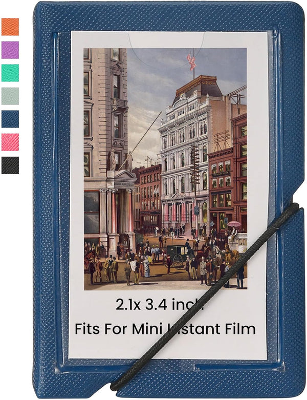 Mini Photo Album with 28 Pocket 2x3 Inch Pictures for Fujifilm Instax Mini 7s 8 9 11 25 26 40 50s 90 Evo Z2300 Instant