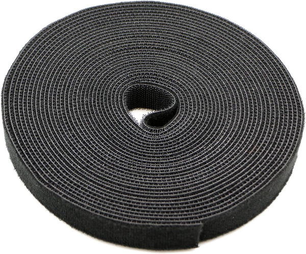 Pasow Fastening Tape Cable Tie Double Side Nylon Power Wire Management, 3/4 Inch, 1 Roll