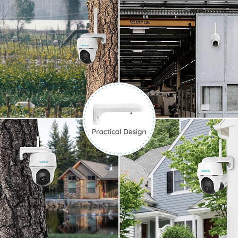 REOLINK Wall Bracket for Security Camera Argus PT Series, Go PT Series, and E1 Outdoor - White