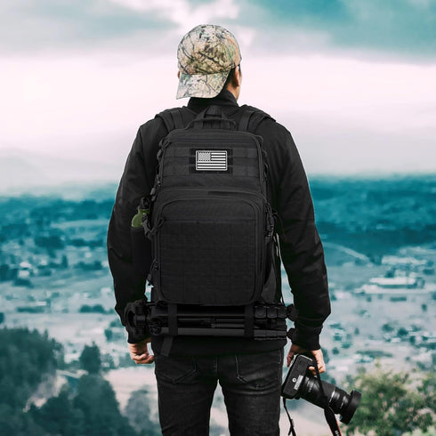 Drone Backpack for DJI Mavic Pro, Waterproof Camera Backpack for Nikon Canon Sony DSLR with Laptop Compartment
