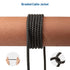 Premium Braided 3.5mm to Mini XLR Headphone Cable 4 ft, Compatible with Beyerdynamic DT 1770 Pro, DT 1990 Pro, AKG
