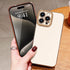 Lafunda Designed for iPhone 15 Pro Max Case, Cute Luxury Plating Case for Women Girls with Camera Protection Shockproof