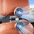Dual Head Gooseneck Car Cooling Fans for Back Seat for Kids, USB