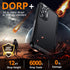 SPIDERCASE Heavy Duty Shockproof Case for Samsung Galaxy A35 5G, Black, 12 FT Military Grade Drop Protection