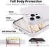 IceSword iPhone 12 Pro Max Case - Thin Liquid Silicone Shockproof Cover, Pure White Cute Cool Fun, Drop Protective 6.7"