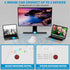 Wireless Vertical Ergonomic Mouse, Multi-Device with Bluetooth + 2.4G Connection, 4 Adjustable DPI for PC, Laptop,