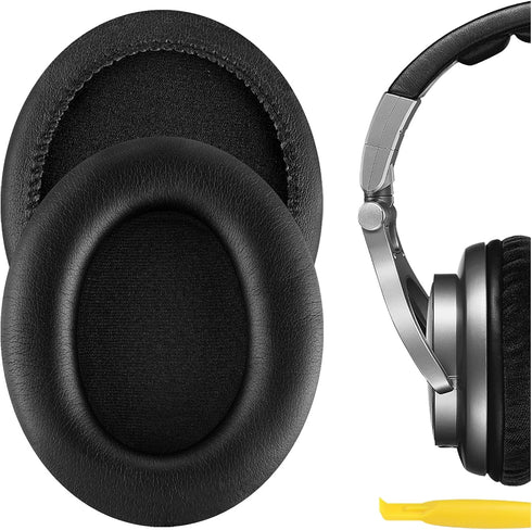 Geekria QuickFit Replacement Ear Pads for Sony MDR-CD250 Headphones - Black Ear Cushions