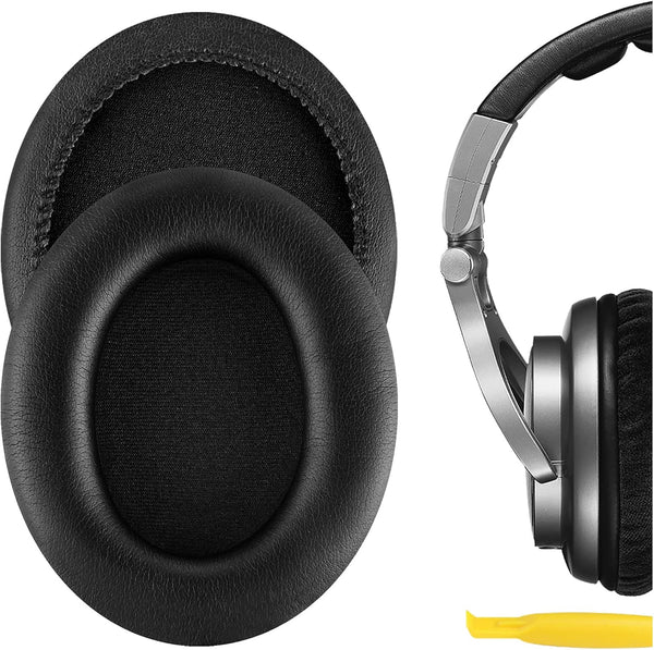 Geekria QuickFit Replacement Ear Pads for Sony MDR-CD250 Headphones - Black Ear Cushions
