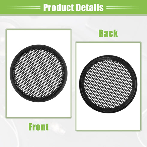 ACROPIX Universal 1.5" Car Speaker Grills Cover Mesh, Round 1.5 Inch Audio Speaker Subwoofer Guard Protector Case, Iron