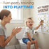 3PCS Potty Training Sticker | Funny Poop Sticker, Waterproof Vinyl Decals for Notebook, Water Bottles, Scrapbooking