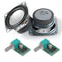 2PCS 2" 4Ohm 3W Full Range Audio Stereo Speaker, 2PCS 3Wx2 DC 5V Class D Amplifier Module