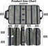 GR-ARB01 (Brown) Versatile Antenna Roll Bag, 1680D Oxford Cloth, Modular Velcro Pockets, Portable Tool Organizer for