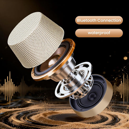 GOKINDOR Birthday Gifts for Men Who Have Everything Bluetooth Speakers Phone Stand, Portable Magnetic Speaker