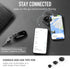 Conambo K21 Bluetooth Headset V5.1, CVC 8.0 Dual Mic Noise Cancelling Wireless Headset, 16Hrs Talking Time for iOS