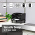 14.5"L 9.25"W 5.5"H, Mind Reader Monitor Stand, Height Adjustable, Ventilated Laptop Riser, Office, Metal, x x Black