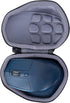 co2CREA Hard Travel Case Replacment for Logitech MX Master 2S / MX Master 3 Wireless Mouse (Black Case + Inside Grey)