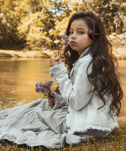 2024 Kids Bluetooth Headphones BT6002, Wireless Headphones for Children and Adults, Foldable for PC/Phone/TV