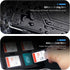 JJC 53 18 8 9 18 Slots USB and SD Card Case for Flash Mini Driver SD and TF Card, USB Drive Case Hard, Shockproof