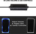 GOgroove Gaming Computer Speakers, Blue LED Light, SonaVERSE O2i Speakers for Desktop, Laptop, PC