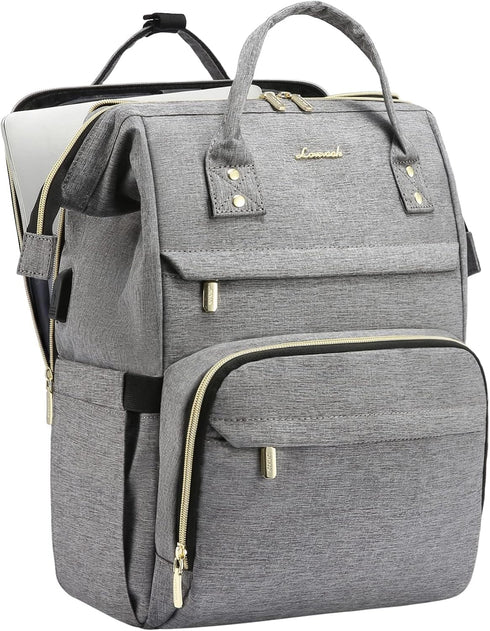 LOVEVOOK Laptop Backpack for Women, 15.6 Inch Travel Backpack with Laptop Compartment,