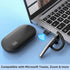 Bluetooth Headset V5.3, Wireless Earpiece with 600mAh Charging Case, 110H Playtime, Hands-Free Headset for Cell Phone