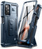 Dexnor Case for Samsung Galaxy A32 5G, Built-in Screen Protector and Kickstand, Heavy Duty - Navy Blue