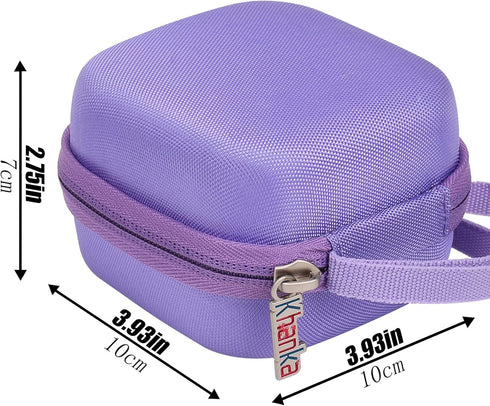 khanka Hard Travel Case for Iseyyox/RTOPS/Hicober/UCOMX Nano 3 in 1 Wireless Charger, Case Only (Purple)