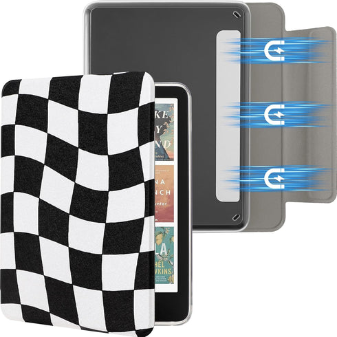 SESENSE Detachable Magnetic Case for 7'' Kindle Paperwhite 12th Gen 2024 and Kindle