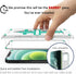 Deppa Premium Screen Protector for iPhone 13 Mini (5.4 Inch) - 2 Pack Tempered Glass Full Coverage with Easy