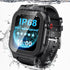 Waterproof Apple Watch Band with Case, IP68 Rugged Bumper for 38mm-45mm iWatch Series