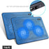 Havit HV-F2056 Laptop Cooler Cooling Pad for 15.6-17 Inch - Slim Portable USB Powered with 3 Fans