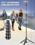 SelfieShow 71" 17/16/15/14/13/Android/Camera Aluminum Phone Tripod, Travel Tripods for iPhone with Remote, Extendable